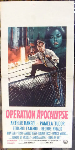 Operation Apocalypse (Arthur Hansel) Italian Film Poster Locandina 60s