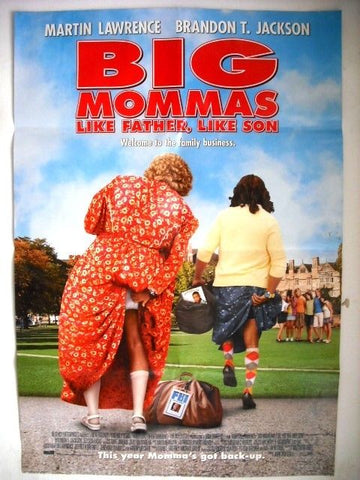 Big Mommas Like Father/Son ORG DS 40x27 Movie Poster