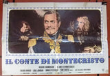 Set of 8 Count of Monte Cristo Richard C. Original Italian Movie Lobby Card 70s