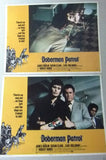 {Set of 8} Doberman Patrol {James Brolin} 11x14 Original U.S Lobby Cards 70s