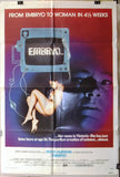 EMBRYO (Rock Hudson) 41"x27" Original Movie US Poster 70s