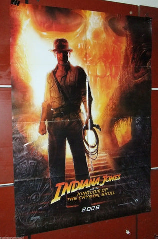 Indiana Jones and the Kingdom of the Crystal Skull Original Movie Poster 2000s