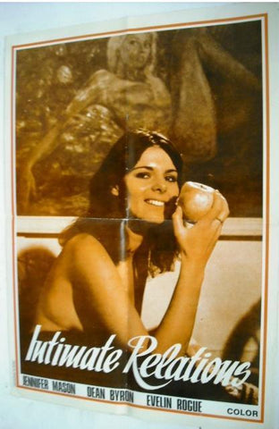 Intimate Relations (Jennifer Mason) Lebanese Movie Poster 70s