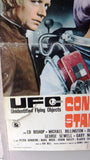 UFO Contatto Radar Stanno Atterrando Original Sci-Fi Movie Lobby Card B 1970s