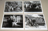 (SET OF 12) The First Texan (Wallace Ford) 10x8" Original Movie Stills 50s