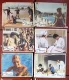 (Set of 10) Du soleil plein les yeux {Renaud Verley} French Photo + Lobby Cards 1960s