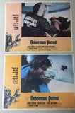 {Set of 8} Doberman Patrol {James Brolin} 11x14 Original U.S Lobby Cards 70s