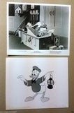 (Set of 14) Mickey Mouse, Donald Duck & Others Disney Org Movie B&W Stills R80s?