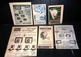 Lot of 15x Philips. Radio, Appliances Arabic Magazine Advertising Ads 30s- 80s