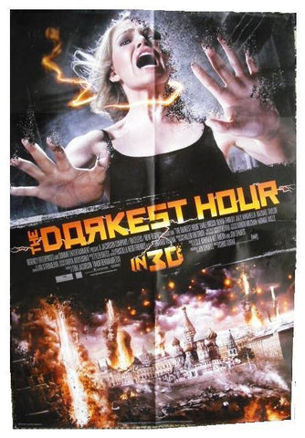 The Darkest Hour {Emile Hirsch} 40X27 Origina INT Double Sided Movie Poster 2011