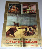 (Lot of 6) COSTANTINO IL GRANDE {Cornel Wilde} Italian Movie Lobby Card 60s