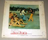 {Set of 13} Andaz { Shammi Kapoor} Indian Hindi Original Movie Lobby Card 70s