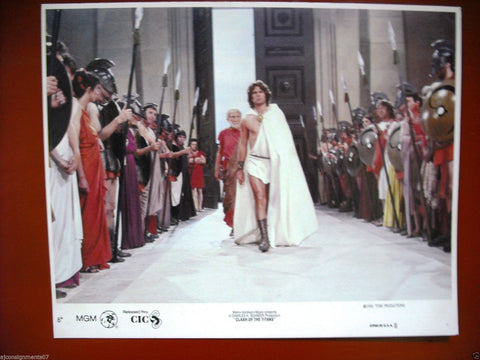 Clash of the Titans {Laurence Olivier} # 8 Original U.S. Lobby Card 1981