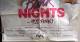 Pink Nights (Sean Allen) Original 39"x27" Lebanese Movie Poster 80s