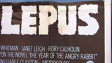 NIGHT OF THE LEPUS {Stuart Whitman} 3sh Org 41"x81" Movie Poster 1970s