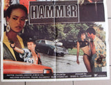 Hammer (Daniel Greene) Original 39x27" Lebanese Movie Poster 80s