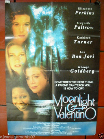 Moonlight and Valentino {Elizabeth Perkins} Original Lebanese Movie Poster 90s