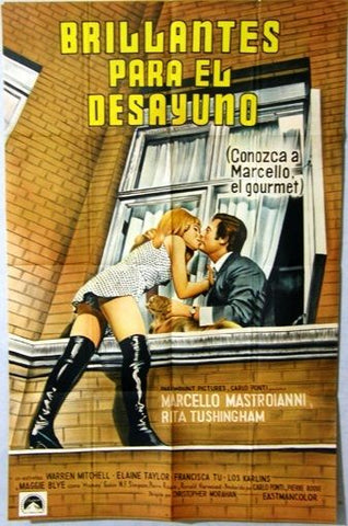 Diamonds for Breakfast Argentinean Movie Poster 60s