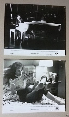 {Set of 8} AMERICAN HOT WAX {Jay Leno} 8x10" Org. Movie B&W Stills Photos 70s