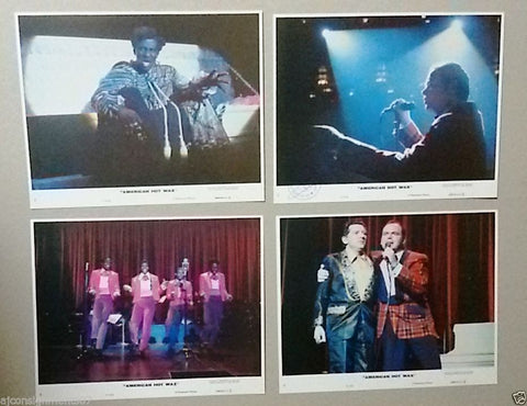 {Set of 8} American Hot Wax (Chuck Berry) Original 8x10" U.S Lobby Cards 70s