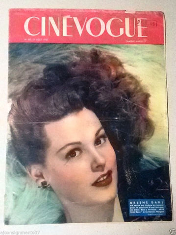 CineVogue No. 69 (Arlene Dahl) French Magazine 1947