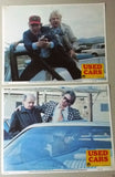 {Set of 6} USED CARS (KURT RUSSELL)  11X14" Original Movie LOBBY CARD 80s