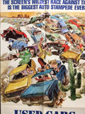 USED CARS (KURT RUSSELL) 27"x41" Original U.S. Movie Poster 80s