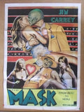 The Mask (Jim Carrey) Original Lebanese Movie Poster 90s