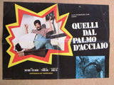 (Set of 3) QUELLI DAL PALMO D'ACCIAIO Original Italian Film Lobby Card 70s