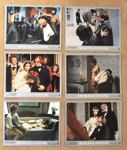 (Set of 18) Frühlings-Sinfonie Nastassja Kinski 12x9"German Lobby Cards 80s