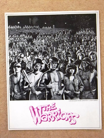 The Warriors {Michael Beck} Original Movie Flyer 70s