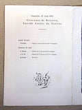 Sports D'hiver 1950 Winter Competitions Beirut Beyrouth Rar Lebanon Program 1950