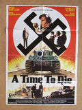 A Time to Die {Rod Taylor} Lebanese 39x27" Original Film Poster 80s