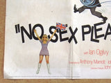 No Sex Please: We're British ORG 30x40" British Quad Movie Poster 70s