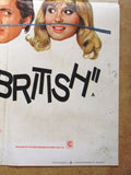 No Sex Please: We're British ORG 30x40" British Quad Movie Poster 70s