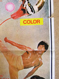 Bruce Lee in New Guinea (Bruce Li) 20x27" Lebanese Kung Fu Movie Poster 70s