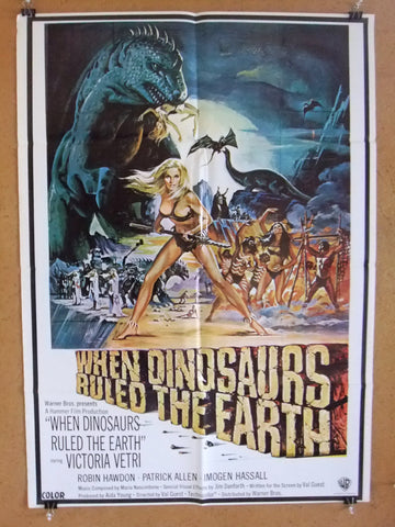 WHEN DINOSAURS RULED THE EART Poster