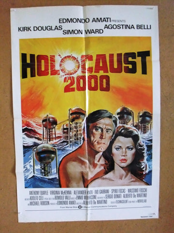 Holocaust 2000 {Sergio Donati} 41x27" Original US Movie Poster 70s