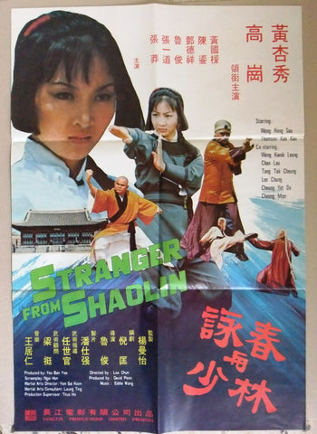 Stranger from Shaolin (Biho sangjaeng) Kung Fu Movie Chinese Poster 70s