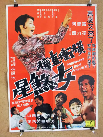 The Imprudent Iron Phoenix Chia Ling Tung Li  Kung Fu Movie Chinese Poster 70s