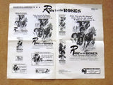 Run for the Roses (Stuart Whitman) Original Movie Pressbooks 70s