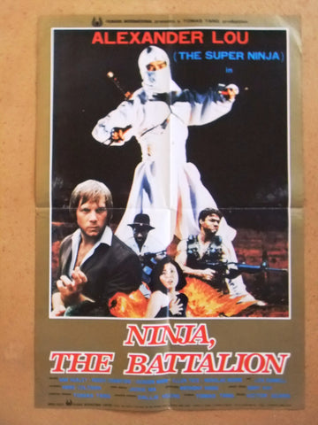 Ninja: The Battalion (Paul Chang Chung) Original Hong Kong Movie Poster 80s