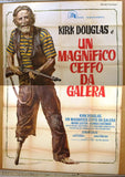 Un Magnifico Ceffo Da Galera (Mark Lester) Italian 4F Movie Original Poster 70s