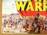 The Warrior (Barry Prima) 39x27" Lebanese Kung Fu Movie Poster 80s