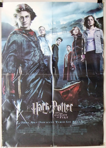 Harry Potter & the Goblet of Fire 39x27" Original Lebanese SS Movie Poster 2000s