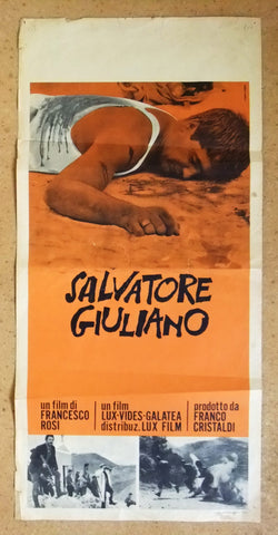 Salvatore Giuliano {Frank Wolff} Italian Film Poster Locandina 60s