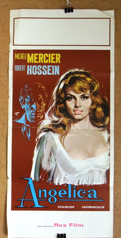 Angelica {Michèle Mercier} Italian Film Poster Locandina 60s