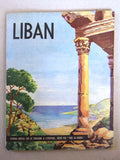 كتاب تعال معي إلى لبنان Arabic French Lebanese Liban Giude Tourism Book 1960