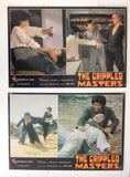 (Set of 10) The Crippled Masters Jackie Conn Kung Fu Chinese Org. Lobby Card 70s