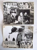{Set of 4} BATTLE OF THE MERCILESS Shin Sung Kung Fu 8x10" Movie B&W Photos 70s